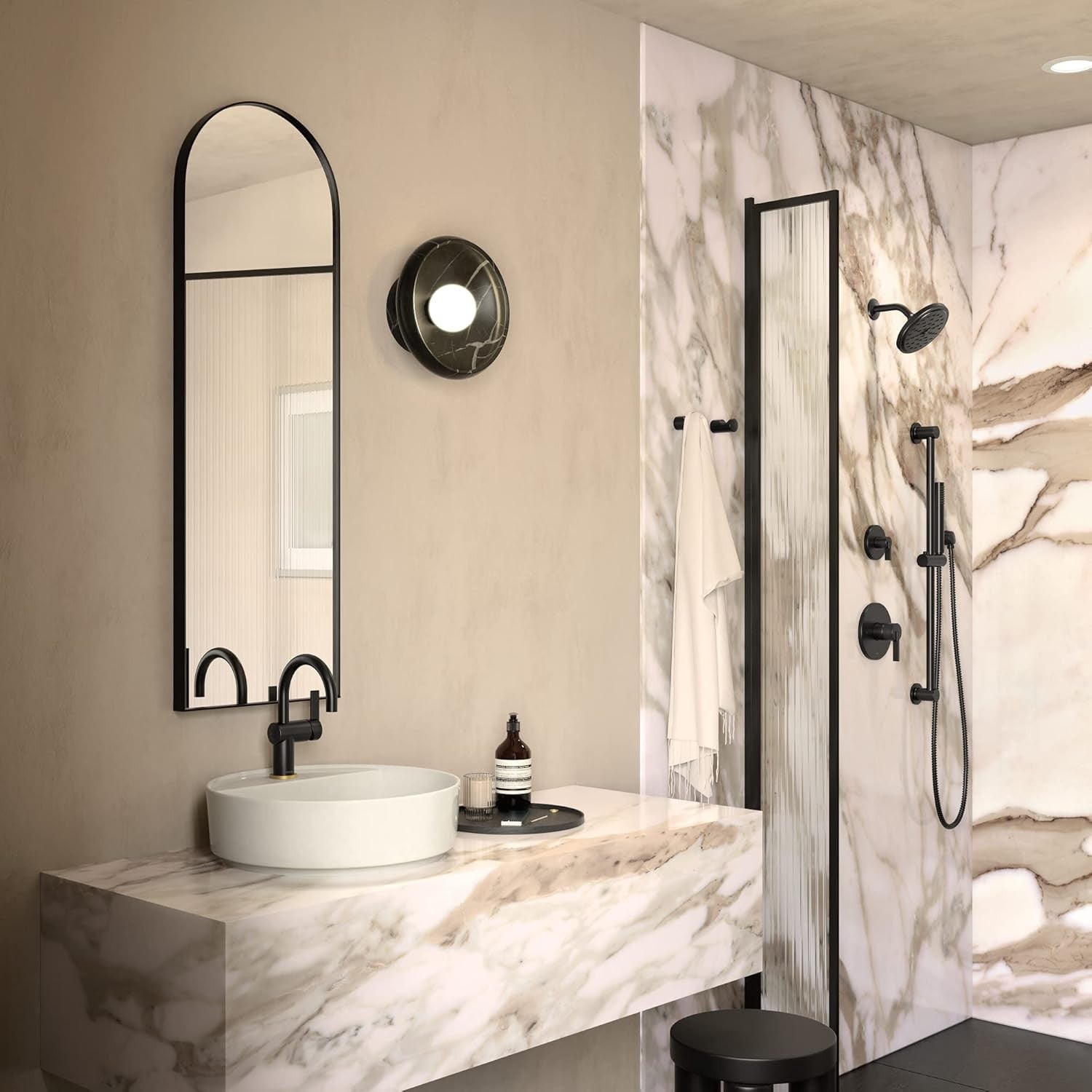 Moen UT2261BL CIA M-CORE 2-Series 1-Handle Tub & Shower Valve Trim Matte Black
