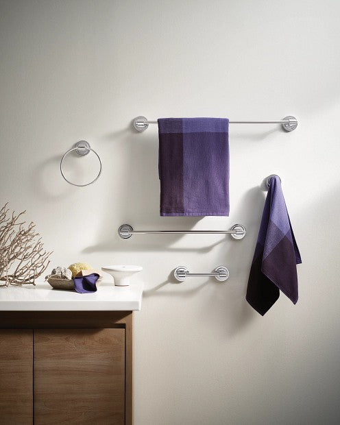 Moen DN0708CH Iso Pivoting Toilet Paper Holder - Chrome