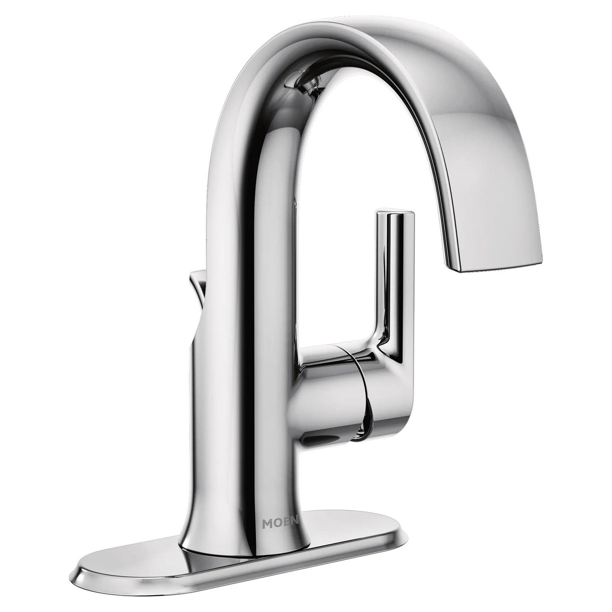 Moen S6910 Doux One-Handle High Arc Bathroom Faucet - Chrome