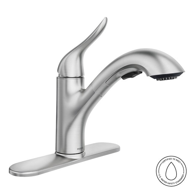 Moen 87931SRS Koa One-Handle Pull-Out Kitchen Faucet - Spot Resist Stainless