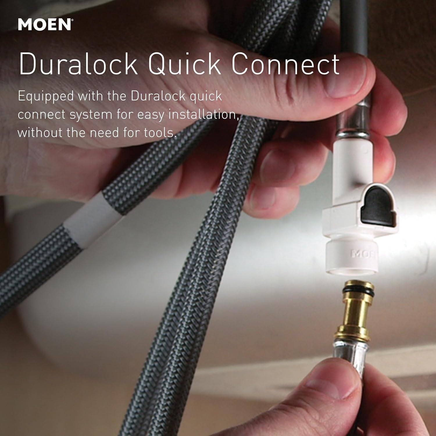 Moen 7185SRS Brantford 1-Handle Pulldown Spray Kitchen Faucet - Spot Resist