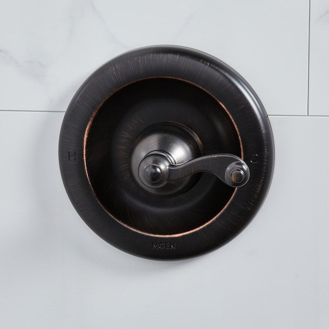 MOEN T2121BRB Traditional 1-Handle Wall Mount Valve Handle Mediterranean Bronze