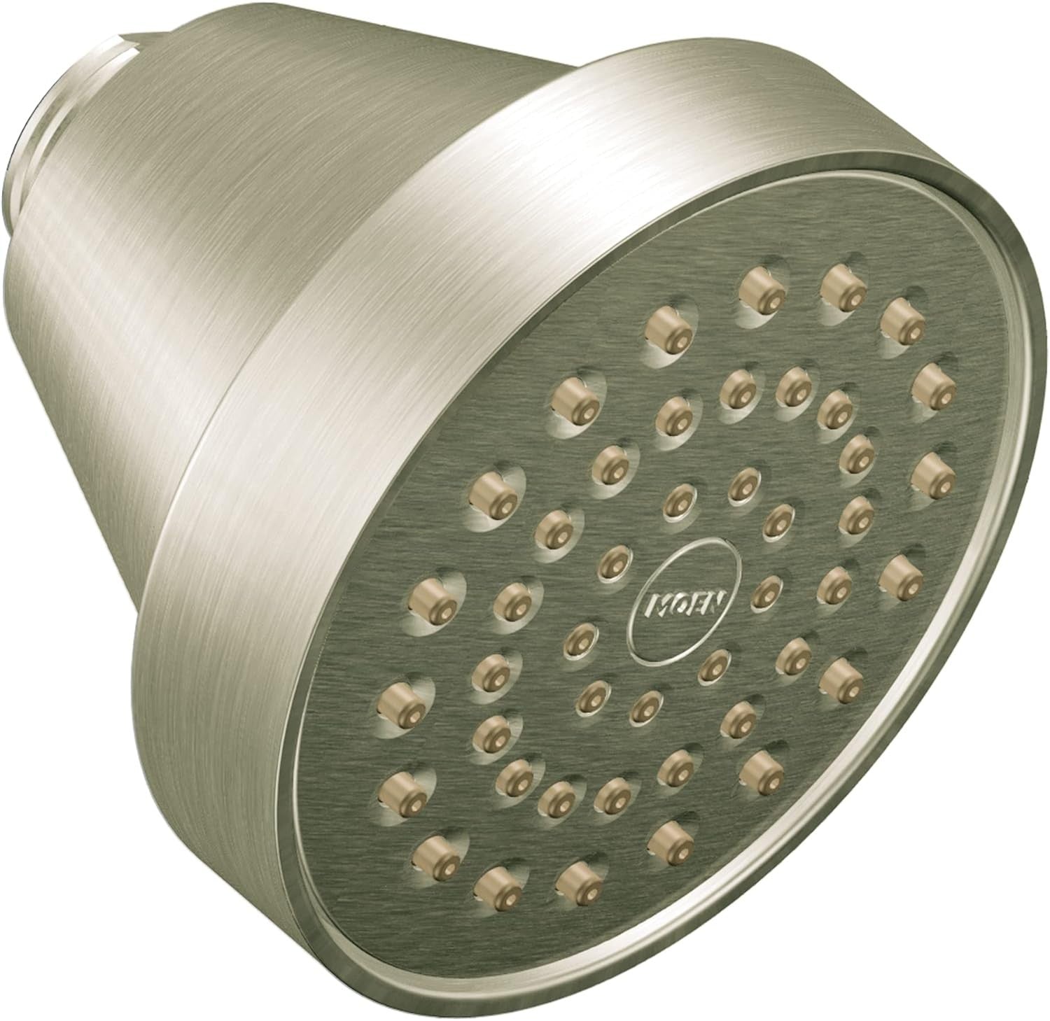 Moen 6399EPBN Single Function Shower Head 1/2" Connection Brushed Nickel 1.75GPM