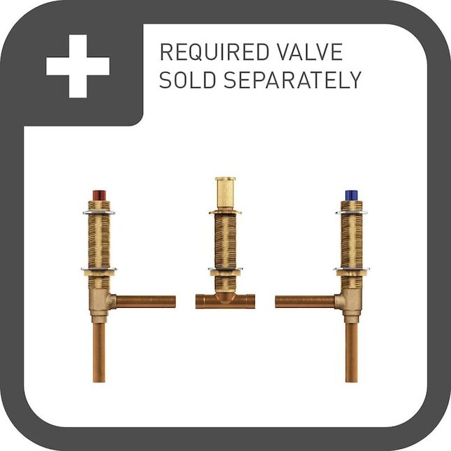 Moen Brantford Two-Handle Low Arc Roman Tub Faucet - Brushed Nickel (T4943BN)