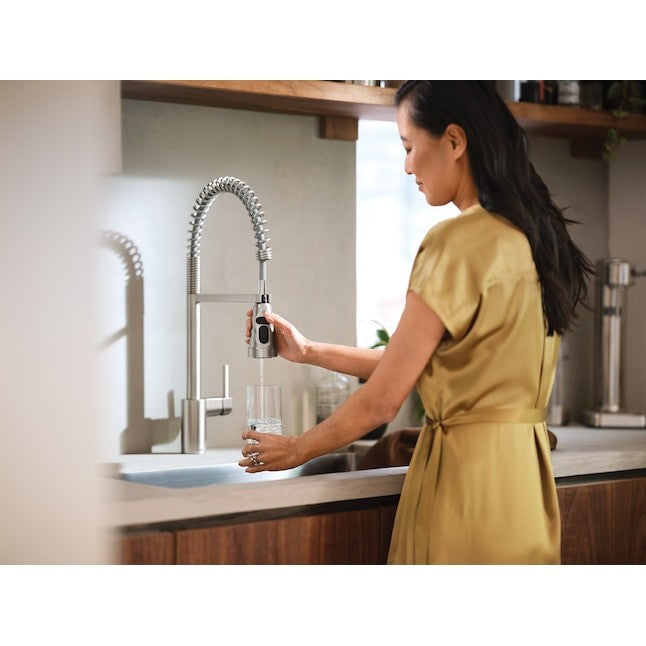 Moen F5923SRS Align 3 In 1 Water Filtration Kitchen Faucet - Spot Stainless