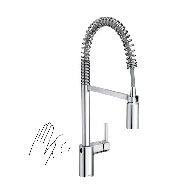 Moen 5923EWC Align Motionsense Pre-Rinse Pulldown Kitchen Faucet Chrome
