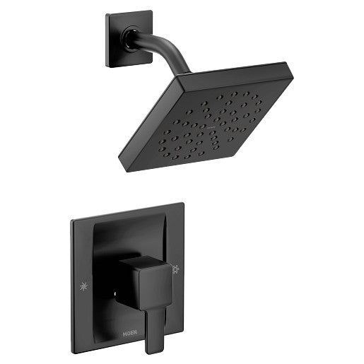 Moen TS2712BL 1-Handle Posi-Temp Pressure Balanced Shower Trim - Matte Black