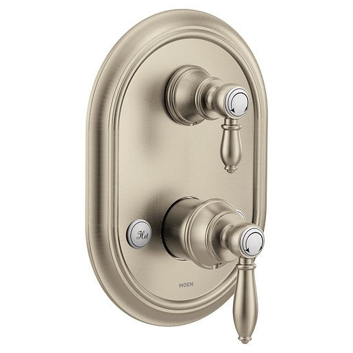 Moen 200820BN Handle Hub for Weymouth M-CORE 3-Series Valve Trim- Brushed Nickel