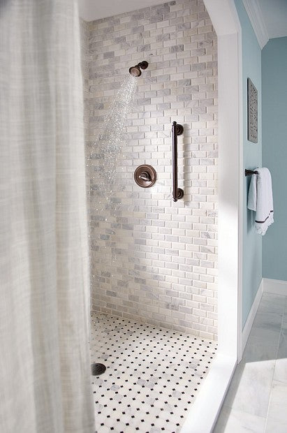 Moen YG2212ORB Brantford 12 in. Designer Grab Bar - Oil Rubbed Bronze