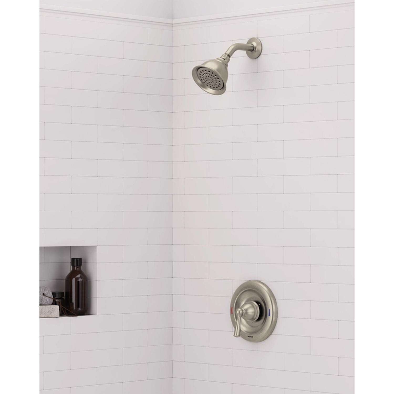 Moen 82912SRN Banbury Classic Posi-Temp Shower Only - Brushed Nickel