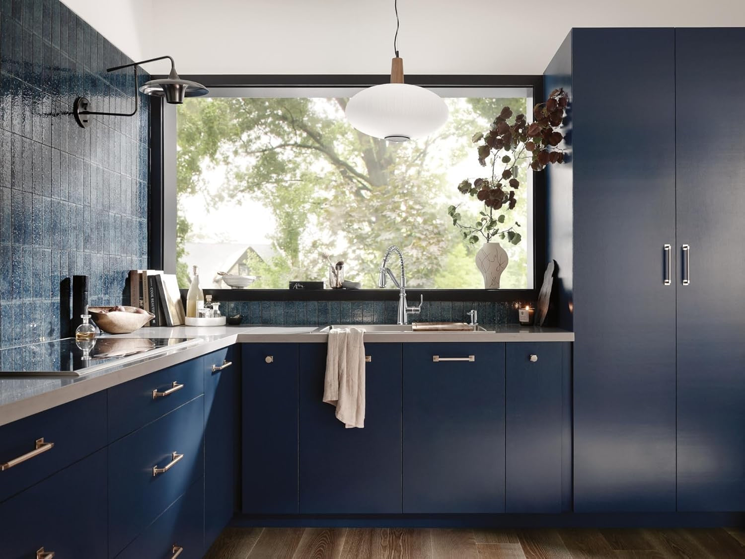 Moen 87886 Nolia One-Handle Pre-Rinse Kitchen Faucet | Silver Spring - Chrome