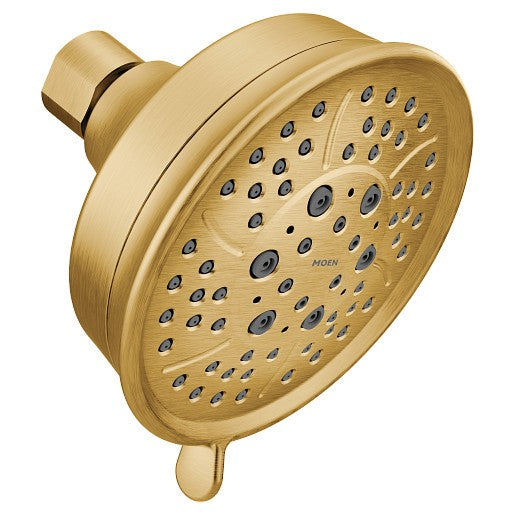 Moen 3638BG Showering 4 Function 5" Diameter Spray Head Standard - Brushed Gold