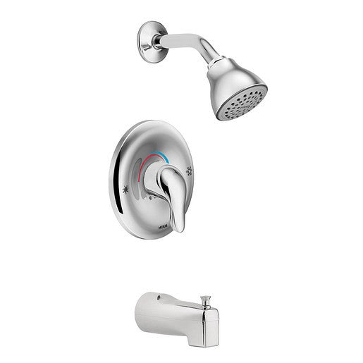 Moen L2353 Chateau Single Handle Posi-Temp Shower Valve & Trim - Chrome Finish