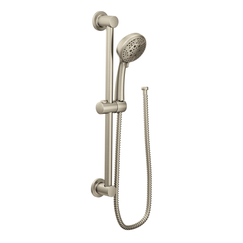 Moen Handheld Showerhead Slide Bar Brushed Nickel 3669EPBN Eco-Performance