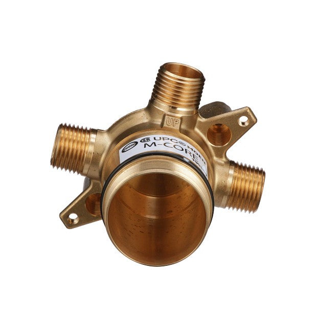 Moen U130CI M-Core 3 Port Pressure Balanced 1/2" CC/IPS Shower Only Rough Valve