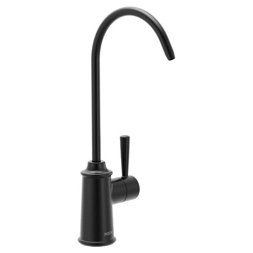 MOEN F7600BL Sip 1-Handle Filtering Kitchen Beverage Faucet - Matte Black