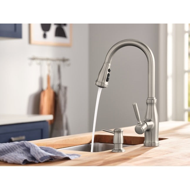 Moen 87161SRS Stableton Pull-Down Kitchen Faucet Sprayer - Spot Resist Stainless