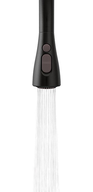 MOEN 7594BL Arbor One Handle High Arc Pulldown Kitchen Faucet - Matte Black