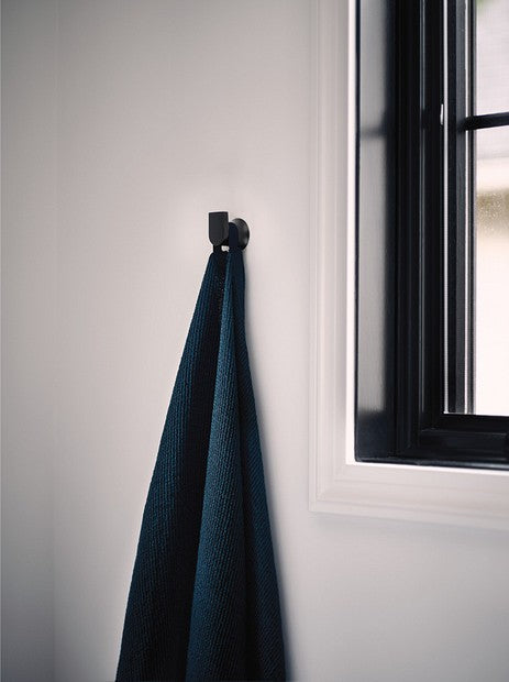 Moen BH3803BL Genta LX Single Robe Hook for Kitchen & Bathroom - Matte Black