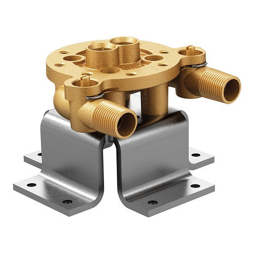 Moen TS50110 M-Pact Single Riser Concrete Floor Tub Filler Mounting Kit