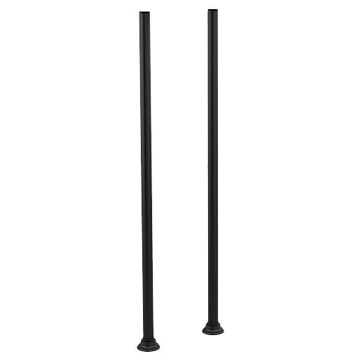 Moen Weymouth TS25105BL Floor Mount Tub Filler Riser Legs Matte Black