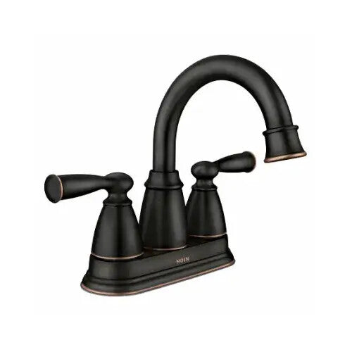 MOEN 84947BRB Banbury 8 in. Widespread Bathroom Faucet in Mediterranean Bronze