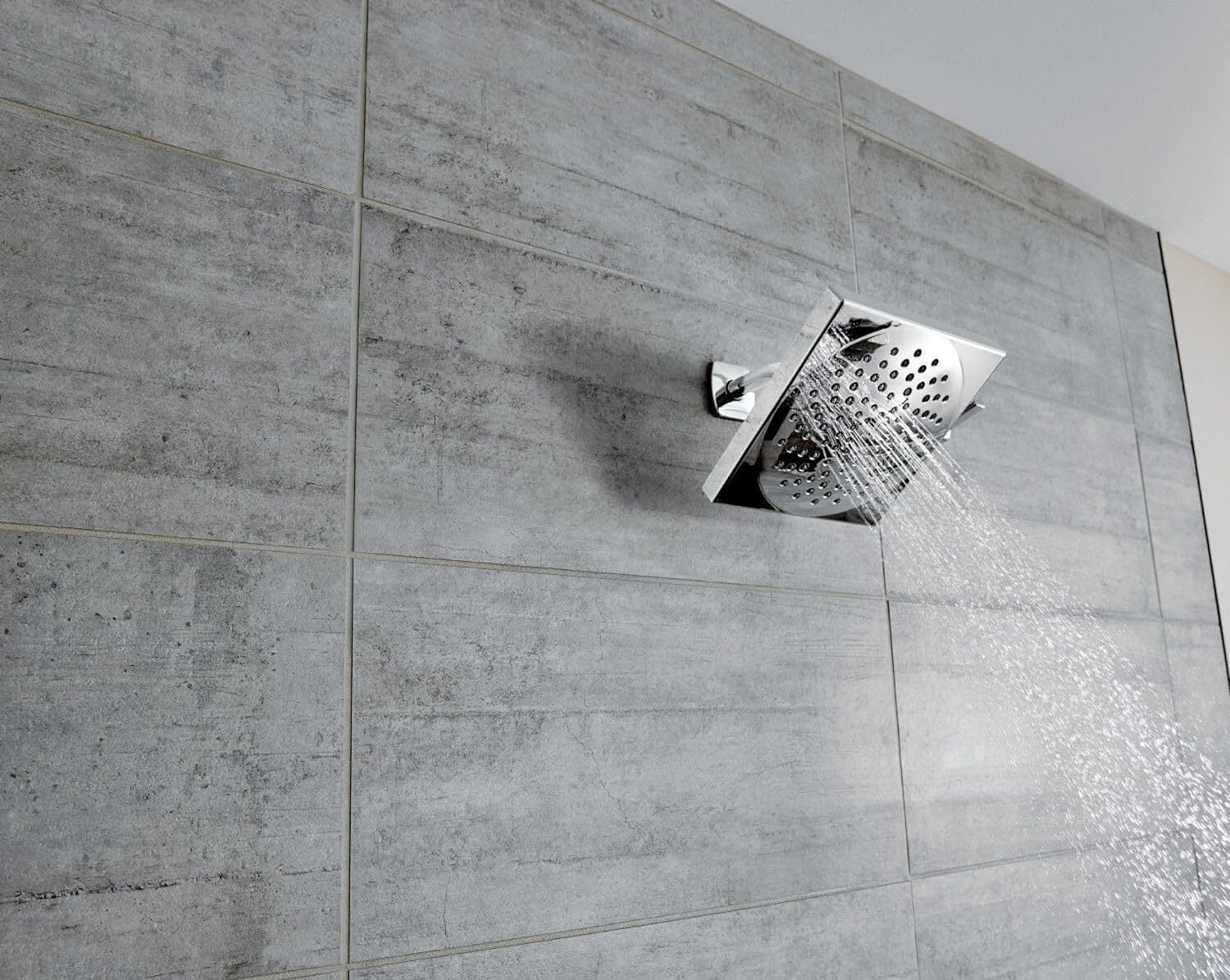 Moen S6345EP Velocity Chrome Two-Function 8 1/2" Diameter Spray Shower Head