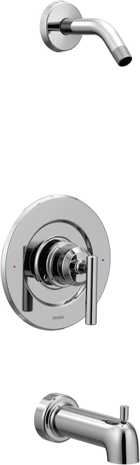 Moen T2903NHBN Gibson Faucets Posi-Temp(R) Tub & Shower - Brushed Nickel