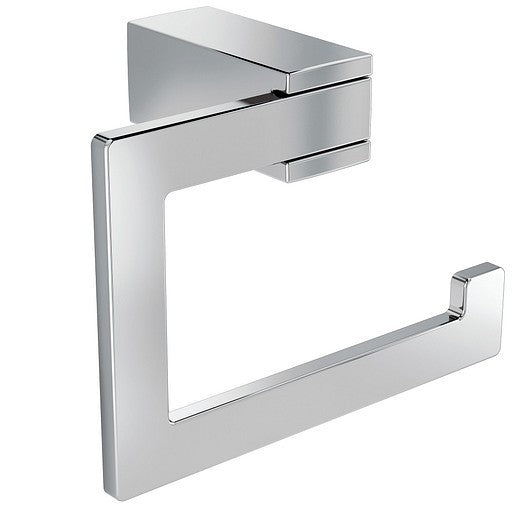 Moen BP3708CH Kyvos Single Post Toilet Paper Holder Sleek Modern - Chrome