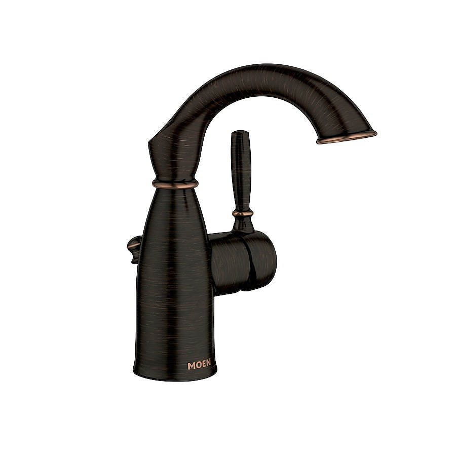 MOEN Sarona 84144BRB 1-Hole Single-Handle Bathroom Faucet - Mediterranean Bronze