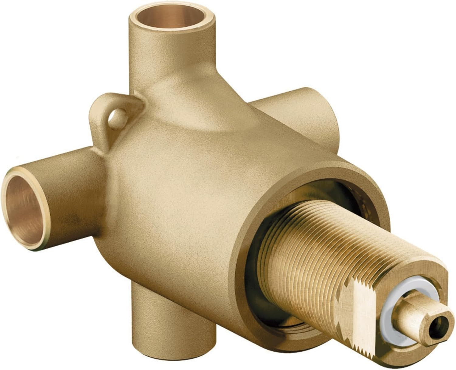 Moen 3360 Standard 1/2-Inch CC Brass 3 Function Commercial Shower Transfer Valve