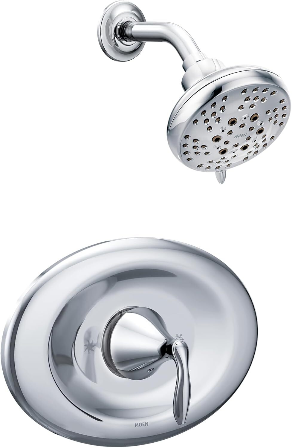 Moen T2138EP Eva Multi Function Pressure Balanced Valve Shower Trim Only, Chrome
