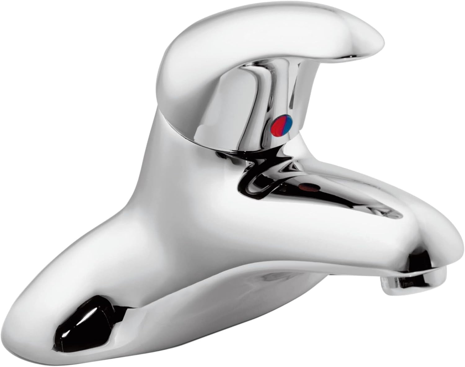 Moen 8414F12 M-Dura Commercial Polished Chrome 1-Handle Lavatory Bathroom Faucet