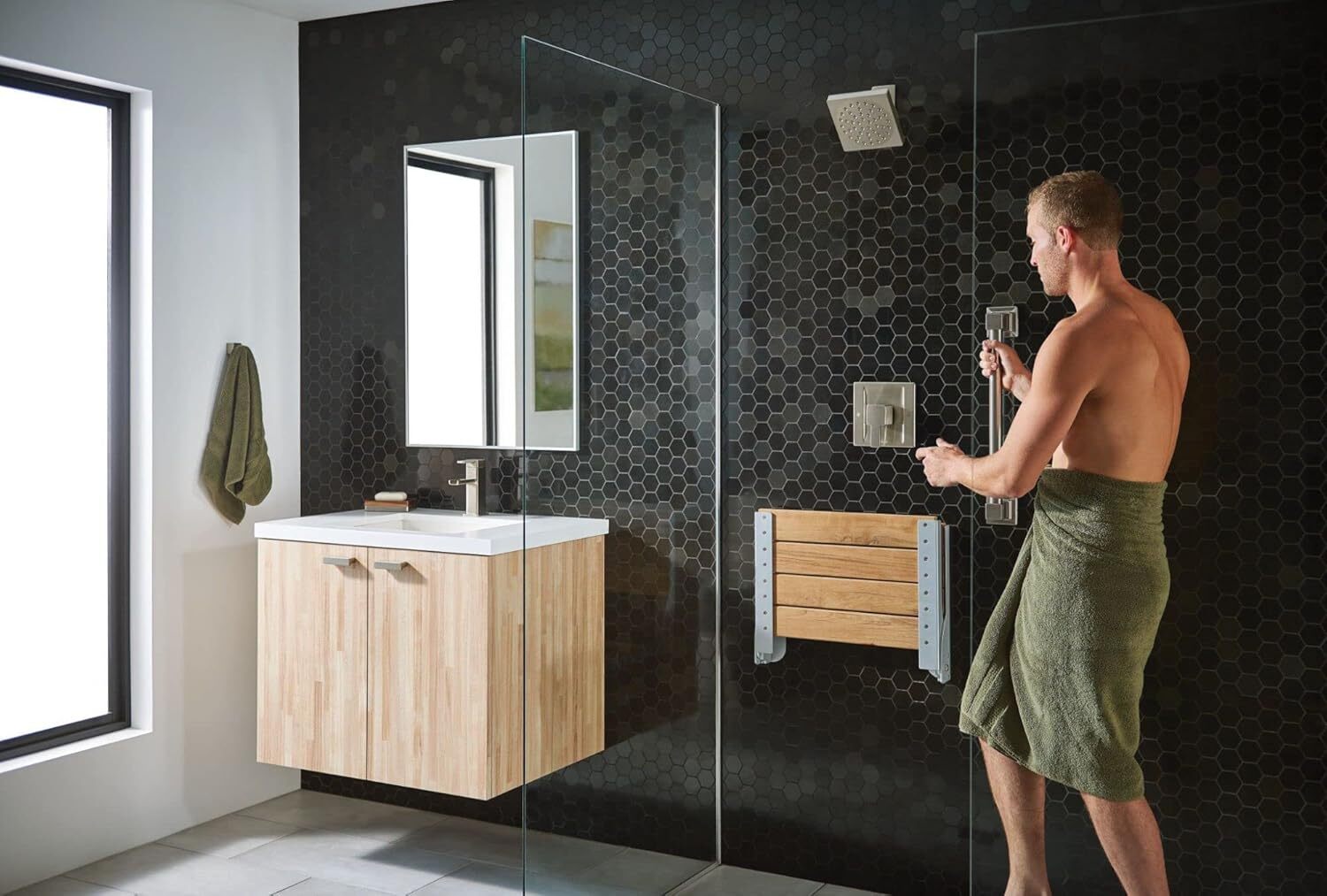 Moen TS2712BN Single Handle Posi-Temp Pressure Balanced Shower Trim with Rain