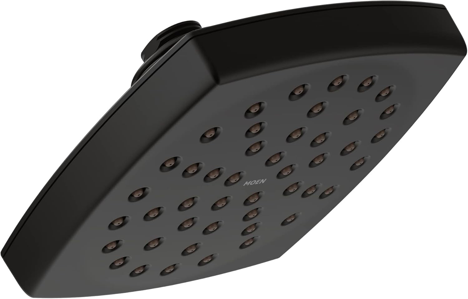 Moen S6365BL Voss 6" Rainshower Showerhead with Immersion Technology Matte Black