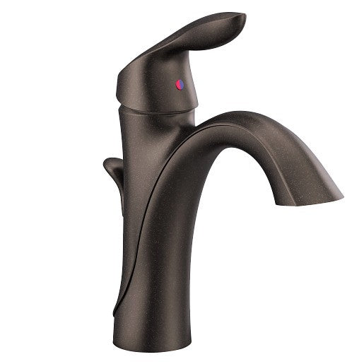 Moen  6400ORB Eva Single Hole Bathroom Faucet Valve Included - Oil Rubbed Bronze