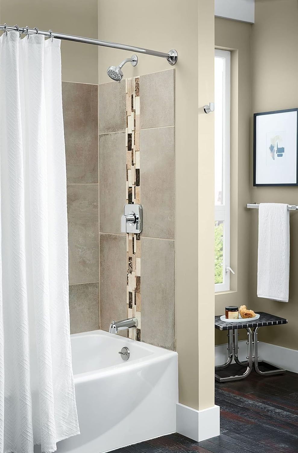 Moen T2472EP Genta LX Posi-Temp Shower Only Trim 3-Spray Showerhead - Chrome