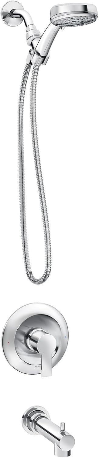 Moen 82618 Meena 1-Handle Faucet Handshower Shower & Tub Spout - Chrome
