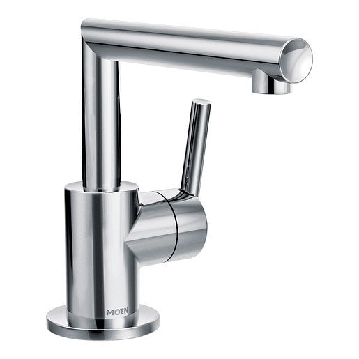 Moen S43001 Arris 1-Handle One-Hole Bathroom Faucet w/ DRAIN Chrome Finish