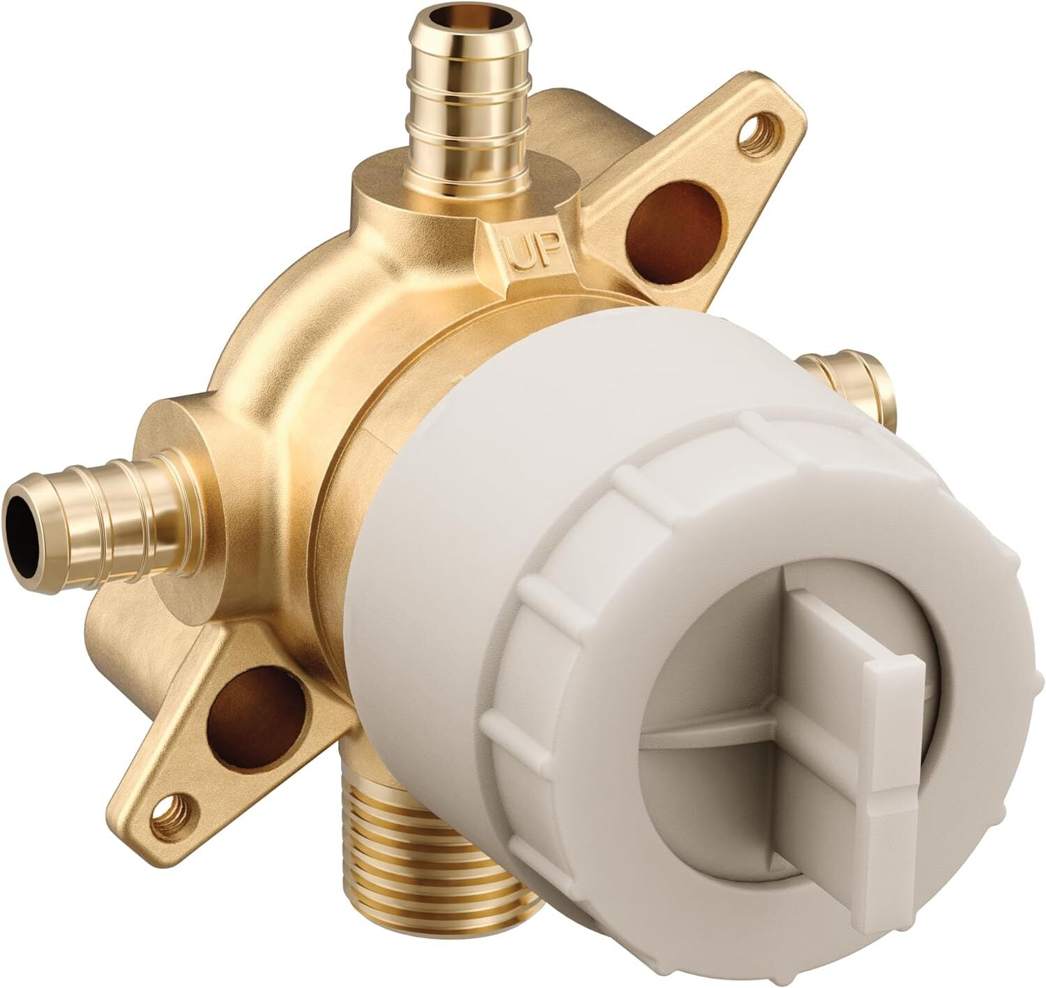 Moen U140X M-CORE 4 Port Tub / Shower Mixing Valve w/ Crimp Ring PEX Connections