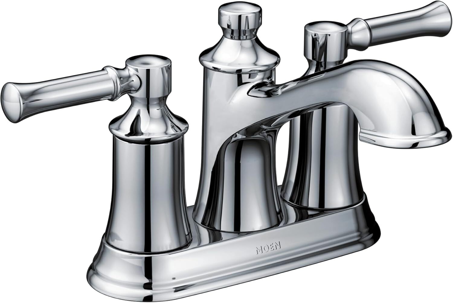 Moen 6802 Dartmoor Two-Handle High Arc Bathroom Faucet - Chrome