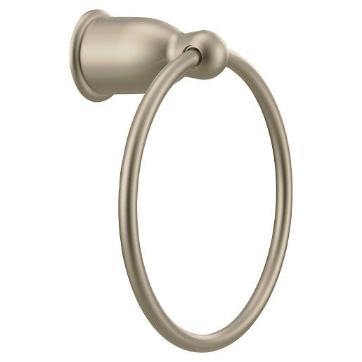 Moen YB8086SN Mason Ring Towel Holder - Satin Nickel