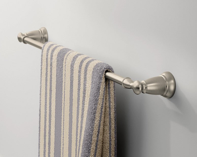 MOEN Y2624BN Banbury 24" Towel Bar Modern Bathroom - Brushed Nickel