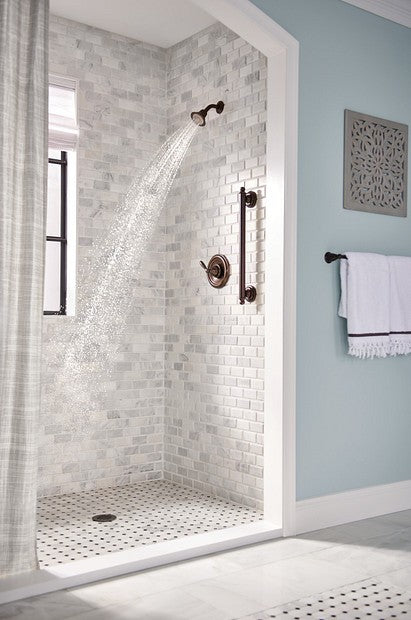 Moen YG2218ORB Brantford 18-Inch Designer Grab Bar - Oil Rubbed Bronze