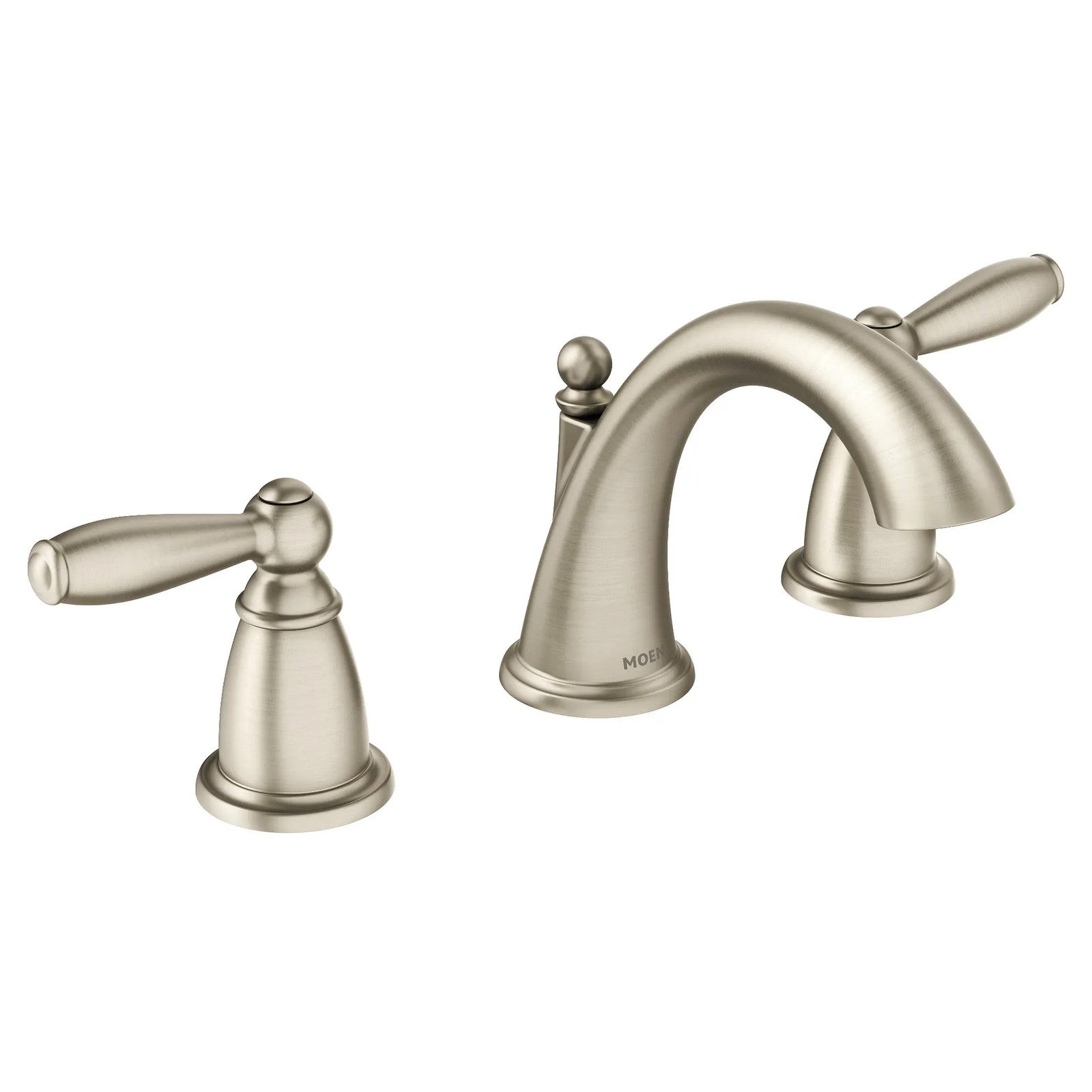 Moen Brantford TV6620BN Two-Handle Bathroom Sink Faucet - Brushed Nickel