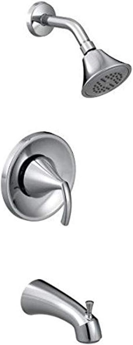 Moen T62743 Glyde Chrome Posi-Temp Tub / Shower Trim