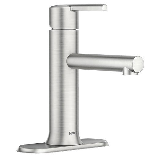 Moen 84770SRN Arlys One Handle Bathroom Faucet - Spot Resist Brushed Nickel
