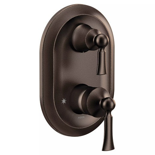 Moen UT5500ORB Wynford M-CORE 3-Series 2-Handle Shower Trim Oil Rubbed Bronze