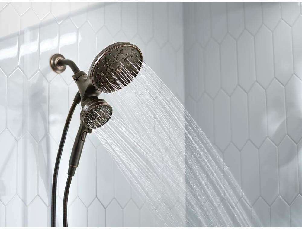 Moen 82610BRB Brecklyn 6 Spray Magnetix Shower Faucet Mediterranean Bronze