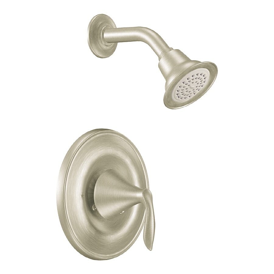 Moen T2132BN Eva Brushed Nickel Posi-Temp Showerhead And Controller Handle